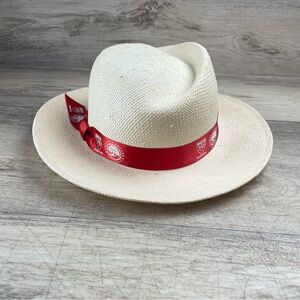 Harvard 350th Anniversary Radcliffe University Panama Hat Vintage